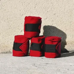 Cheval Energy Bande de Repos (set de 4) - Rouge
