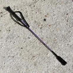 Cheval Energy Cravache Tressée - Violet / Gris