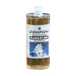 Gamme du Maréchal Shampooing pour Chevaux Blancs et Gris