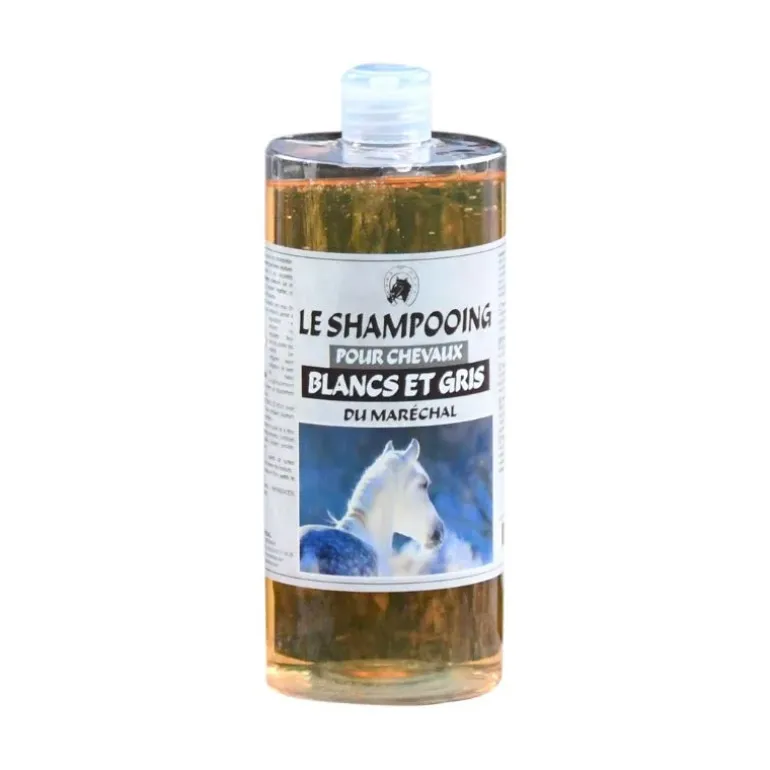 Gamme du Maréchal Shampooing pour Chevaux Blancs et Gris