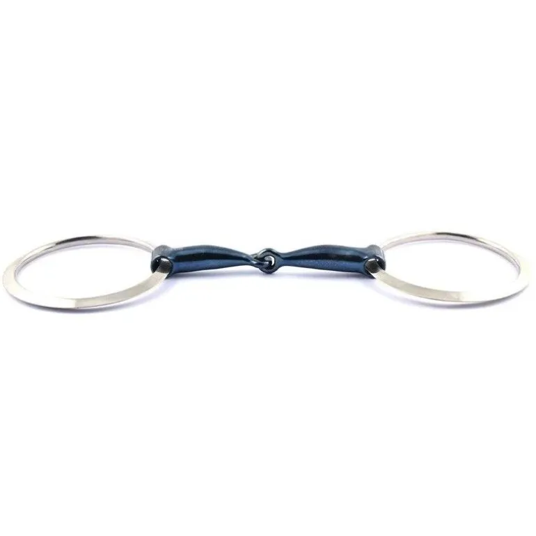 Jump'In Mors Grands Anneaux Plats Blue Steel