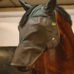 Masque Anti Mouche Ravene Emouchine avec oreilles et naseau