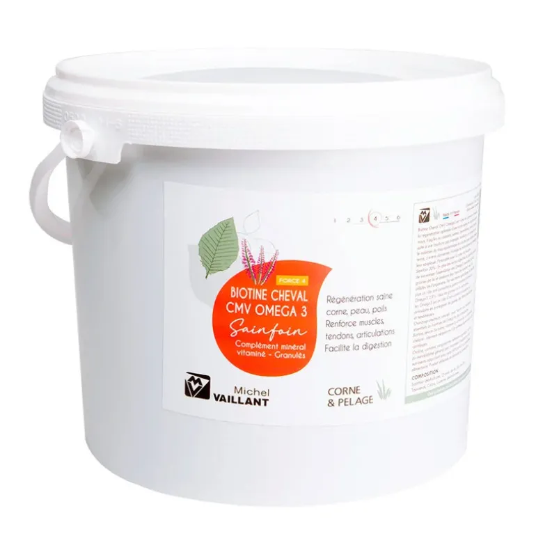 Michel Vaillant Biotine Cheval CMV Oméga 3