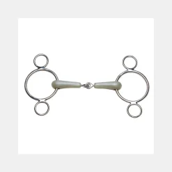 Mors Pessoa 3 anneaux à simple brisure en résine