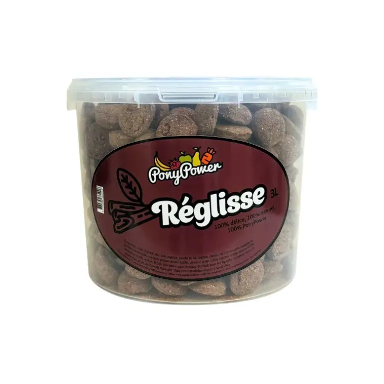 Pony Power Friandises Réglisse